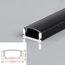 GobekUsa LED Aluminum Profile for Cabinet Closet Strip Lights