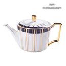 GobekUsa Bone China Tea Pot: Elegant European Porcelain Coffee Pot for Tea Lovers.