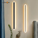 GobekUsa LED Line Wall Lamp for Bedroom Porch Living Room Modern Decor