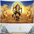 GobekUsa Elephant Bergamot Tapestry Wall Hanging for Bohemian Home Decor