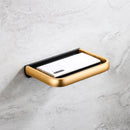 GobekUsa Black Tissue Paper Holder with Phone Stand - Toilet Roll Rack & Storage Box