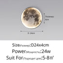 GobekUsa LED Moon Wall Lamp: Modern, Nordic, Minimalist, Bedroom, Living Room Decor