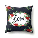 GobekUsa Green Tropical Leaves Pillow Cover - Four Season Landscape Decor