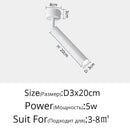 GobekUsa LED Adjustable Angle Spotlight Ceiling Lights for Background Wall and Aisle