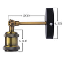 GobekUsa Industrial Loft LED Cage Wall Light Sconce - Modern Home Lighting Fixture