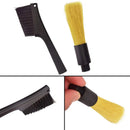 GobekUsa Espresso Machine Cleaner Brush - Dual Purpose Coffee Grinder Cleaning Tool