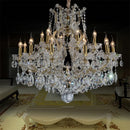 GobekUsa Crystal Candle Chandelier: Elegant LED Pendant Lamps for Home, Hotel, Villa Hall