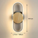 GobekUsa LED Wall Light: Modern Bedroom Bedside Lamp, Living Room Sconce, Home Decor Lighting