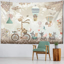 GobekUsa Kawaii Bear Tapestry Wall Hanging for Children's Room Décor