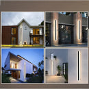 GobekUsa Aluminum Waterproof LED Outdoor Wall Lamp IP65 IP68 for Villa Courtyard