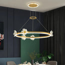 GobekUsa Crystal Chandelier: Modern Luxury LED Lighting for Bedroom, Living Room, and Restaurant