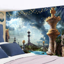 GobekUsa Angel Devil Hell Witchcraft Hippie Psychedelic Halloween Dorm Tapestry