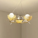 GobekUsa Bird's Nest LED Pendant Light for Dining Room, Cafe, Bar, Restaurant Decor