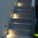 GobekUsa 3W IP65 Waterproof Embedded Step Lights for Staircase Corridor & Outdoor Walls