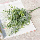 GobekUsa Green Eucalyptus Branch: Faux Leaves for Home & Wedding Decor
