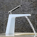 GobekUsa Brushed Nickel Bathroom Sink Faucet Single Handle Basin Mixer Tap