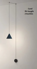 GobekUsa Geometric LED Pendant Light for Living Room Bedside - Nordic Style Glam Fixtures