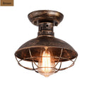 GobekUsa Industrial Ceiling Light for Bedroom Corridor Foyer Stair Balcony Lampara Techo