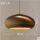 GobekUsa Chinese Paper Honeycomb Pendant Lights Cardboard Personalized Home Decor Luminaire
