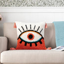 GobekUsa Black Abstract Eye Pillow Cover for Home Decoration, 30x50cm/45x45cm