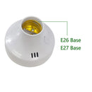 GobekUsa E27 LED Lamp Base with Timer, Wireless Screw Socket for Home Bedroom