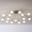 GobekUsa LED Glass Chandelier for Modern Home Decor