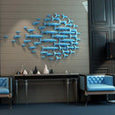 GobekUsa Abstract Fish Ceramic Wall Decoration 5-Piece Set for Children's Room