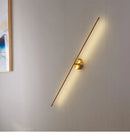 GobekUsa Gold Geometric Wall Lamp for Living Room, Bedroom, and Hotel Aisle
