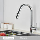 GobekUsa Gold Kitchen Faucet with Touch Sensor Control for Sensitive Mixer Experience