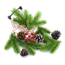 GobekUsa Artificial Pine Needle Plants for Christmas Decor and DIY Wreaths