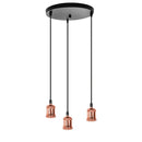 GobekUsa Industrial Loft LED Bar Pendant Light with E27 Socket for Kitchen Dining Room
