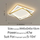 GobekUsa LED Chandeliers Lights Dimming Modern Luminaire for Home Decor