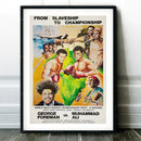 GobekUsa Boxing Photo Print - Croke Park Fight Poster Wall Art - Dublin, 1972