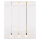 GobekUsa Black Rose Gold Long Tube Chandelier | Nordic Design for Cafe, Bar & Restaurant