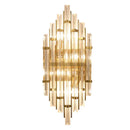 GobekUsa Elegant Crystal Wall Lamp for Living Room, Bedroom, and Aisle Lighting