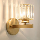 GobekUsa Crystal Glass Wall Sconce for Bedroom & Living Room Lighting