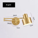 GobekUsa Adjustable LED Wall Lamp for Indoor Home Decor