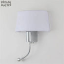 GobekUsa LED Industrial Gooseneck Wall Sconce for Bedroom Reading and Hotel