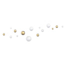 GobekUsa Golden Stainless Steel Geometric Wall Decoration Art