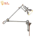GobekUsa Industrial Retro Wall Lamp Cast Aluminum Medieval Sconces for Home, Office, Cafe