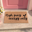 High Pony Energy Only
