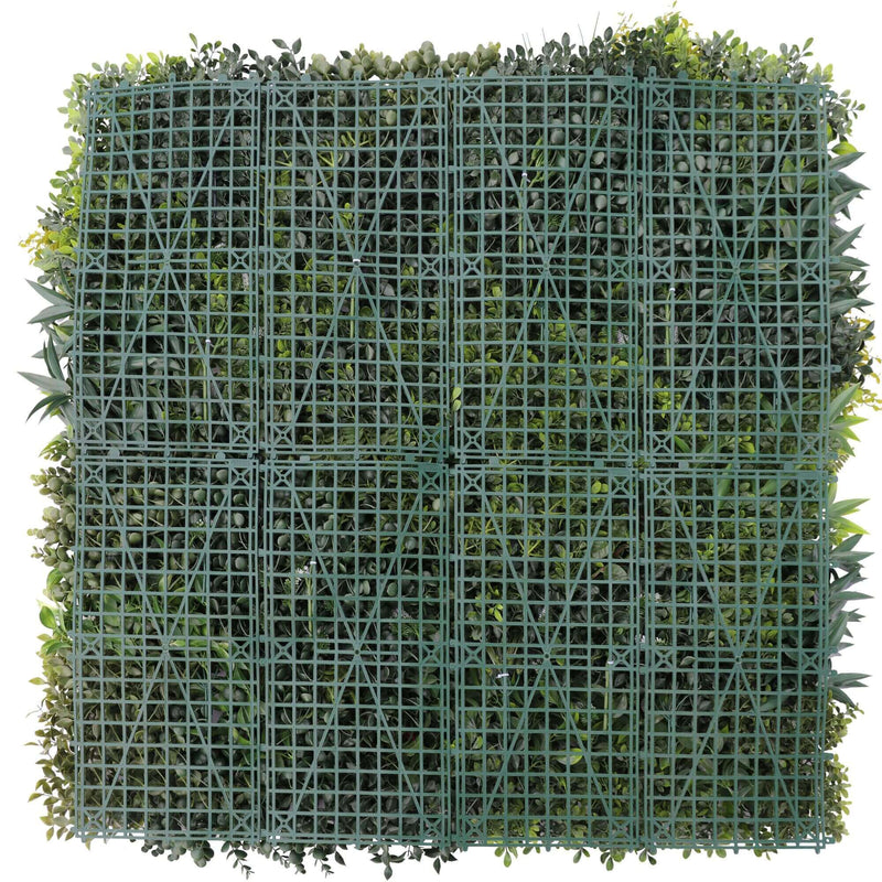 Ultra-Luxury Lush Spring Artificial Vertical Garden Green Wall 40" x 40" 11SQ FT Commercial Grade UV Resistant (Overstock Sale)