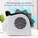 High Velocity Blower Fan Utility Air Mover with 3 Speeds and 185° Pivoting Head by LJGDeals