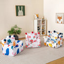High-density Padding Kids Sofa with Armrest and Extra Pilow by LJGDeals