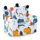 High-density Padding Kids Sofa with Armrest and Extra Pilow by LJGDeals