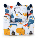 High-density Padding Kids Sofa with Armrest and Extra Pilow by LJGDeals