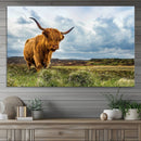 Highland Cattle Wall Art Cow Canvas Print Animal Art by MyGreatCanvas | Canvas Wall Art Prints | Photo Prints & Wall Decor