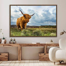 Highland Cattle Wall Art Cow Canvas Print Animal Art by MyGreatCanvas | Canvas Wall Art Prints | Photo Prints & Wall Decor