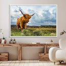 Highland Cattle Wall Art Cow Canvas Print Animal Art by MyGreatCanvas | Canvas Wall Art Prints | Photo Prints & Wall Decor