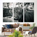 Highland Cow Wall Art Canvas Print Scottish Cattle Canvas by MyGreatCanvas | Canvas Wall Art Prints | Photo Prints & Wall Decor